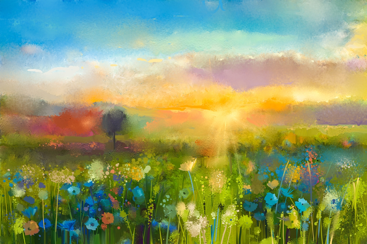 วอลเปเปอร์ ภาพสีน้ำมัน 013