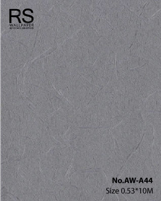 วอลเปเปอร์สีเทาเข้ม ลายกระดาษสา No.AW-A44