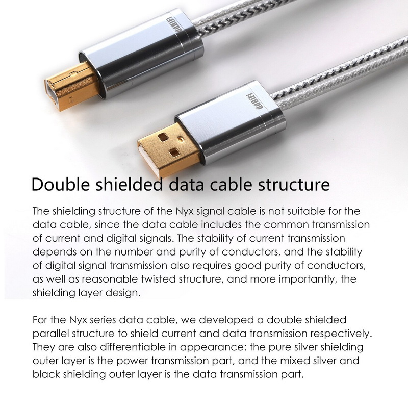DD TC09BA สายแปลง USB-A เป็น USB-B สำหรับเครื่องเสียง