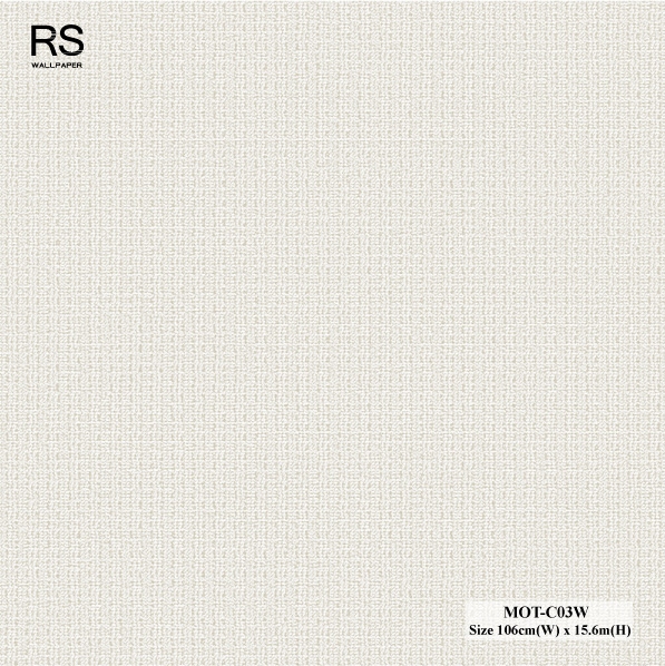 วอลเปเปอร์ สีพื้นครีม MOT-C03W