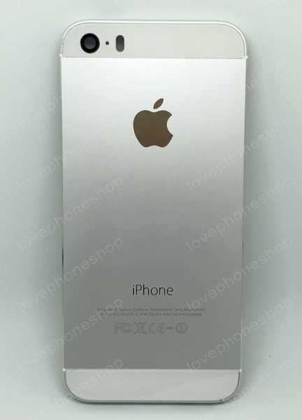 ชุดฝาหลัง (back housing) iPhone 5S สีเงิน (ส่งฟรี)