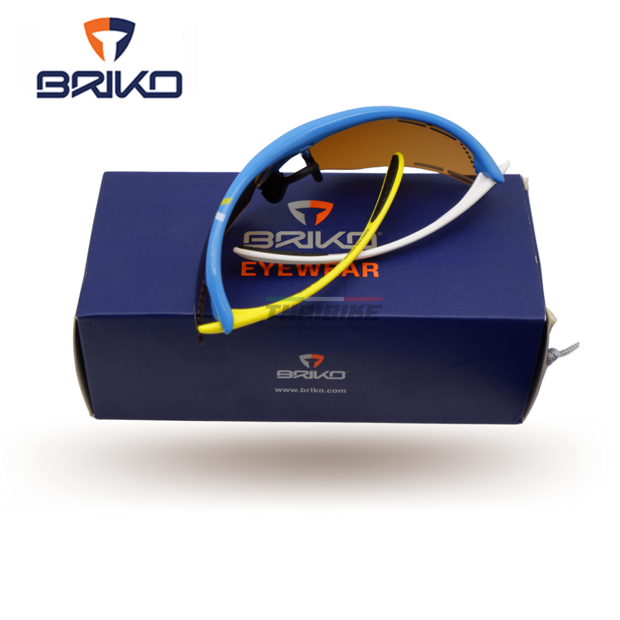 แว่นตากันแดดปั่นจักรยาน BRIKO ENDURE PRO TEAM 2 LENSES (Made in Taiwan)