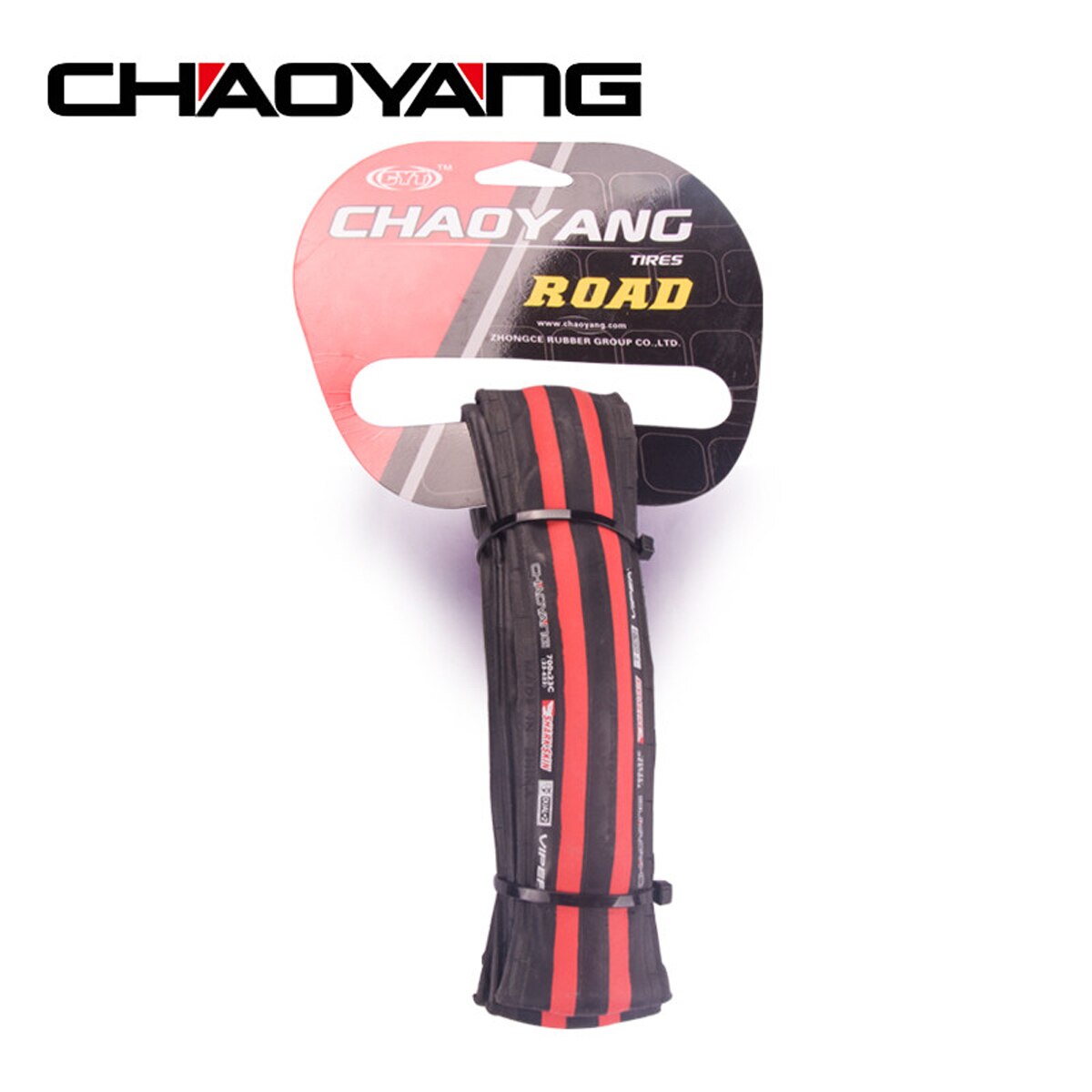 ยางนอกจักรยานเสือหมอบขอบพับ CHAOYANG VIPER 700X23 700X25