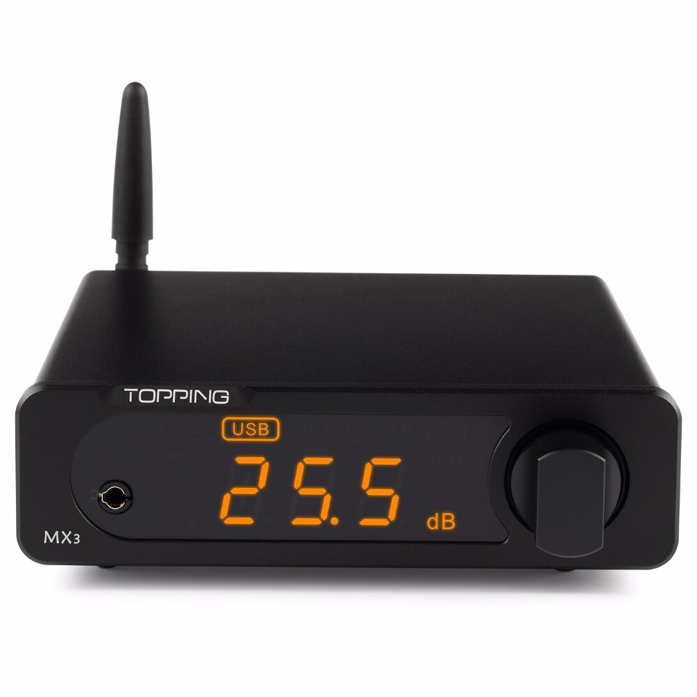 ขาย TOPPING MX3 DAC & Amp ตั้งโต้ะ รองรับ Bluetooth , NFC , Remote control , 24bit192KHz