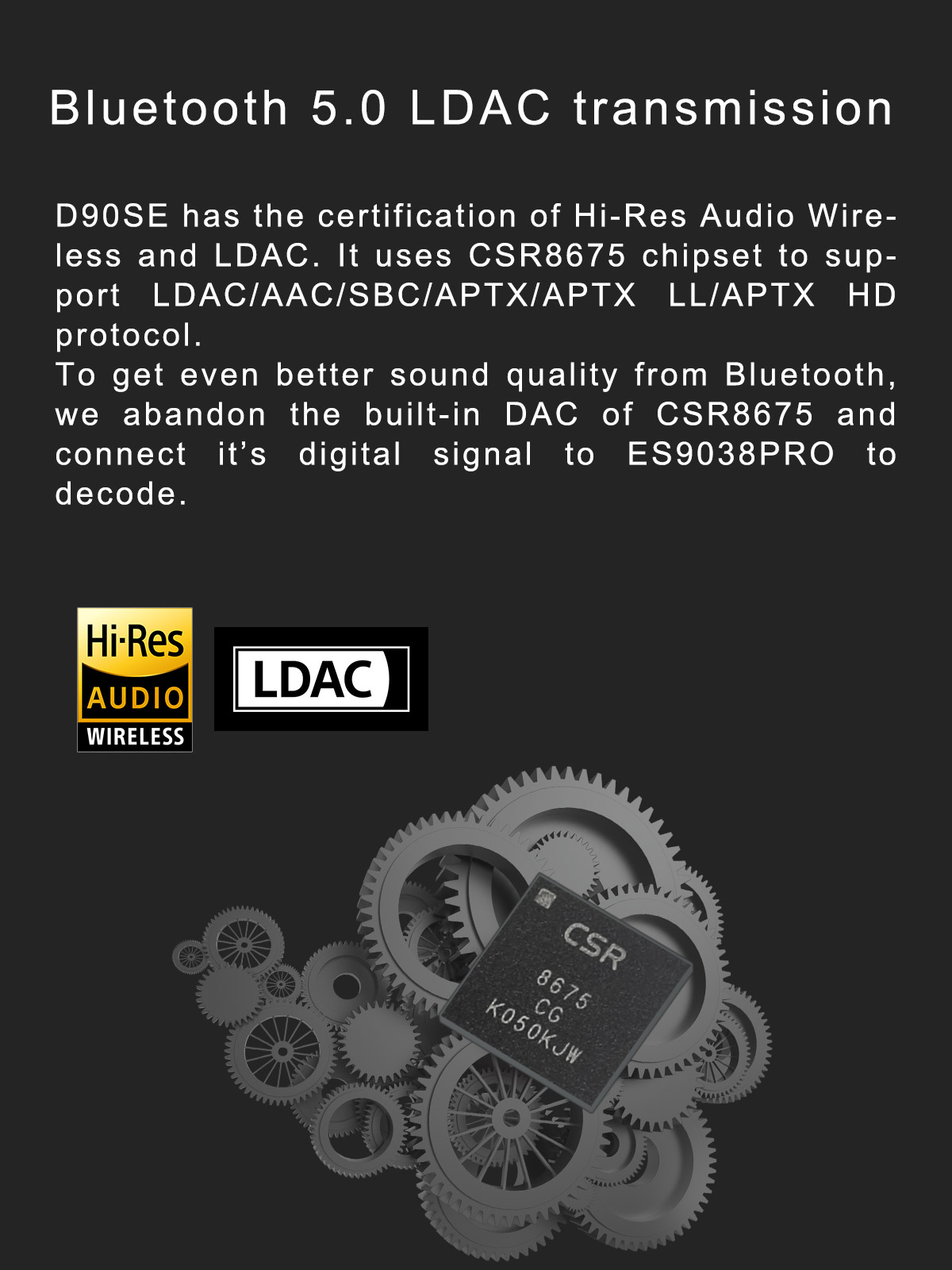 ขาย Topping D90SE Fully Balanced DAC รองรับ Dual Hi-Res ประกันศูนย์ไทย