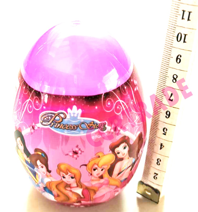 ไข่เซอร์ไพร์สการ์ดเจ้าหญิง 3 มิติกล่อง 28 ซม.(1x6)