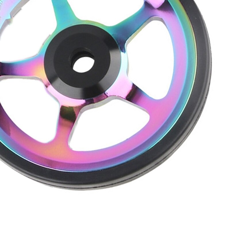 ล้อเล็กใส่ตะแกรงหลังรถจักรยานพับ Litepro 55มม.Easywheel Ultra Light BROMPTON GRAVITY