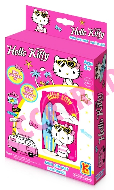 แพเป่าลมมินิ คิตตี้ 36x66 ซม.(ลิขสิทธิ์แท้)(1x3)