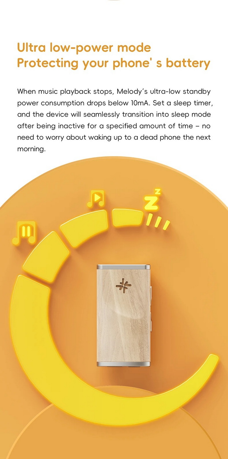 SNOWSKY Melody DAC/AMP ชิป DAC Cirrus Logic 43131 บอดี้ไม้แท้ ปรับ EQ ได้ผ่านแอป เสียงเที่ยงตรง ประกันศูนย์ไทย