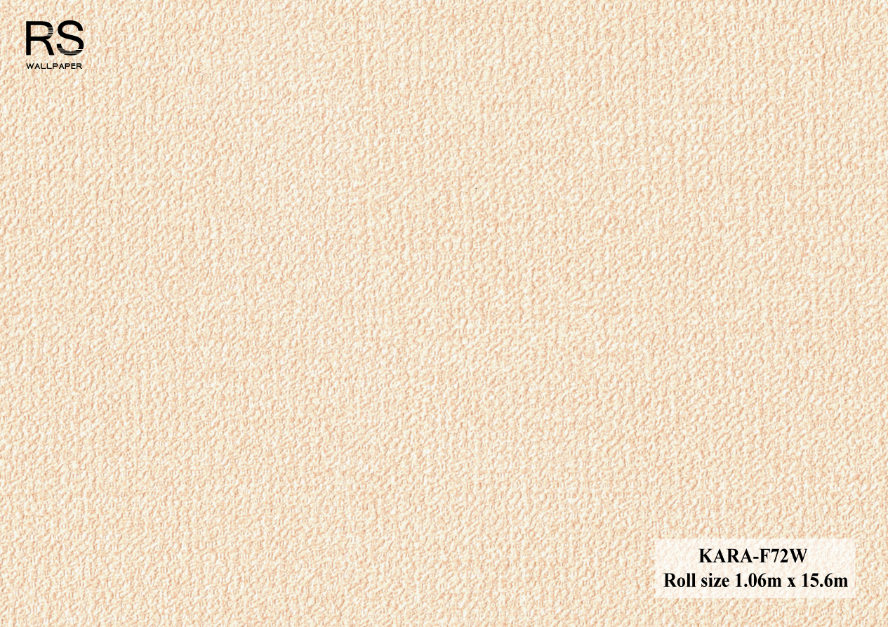 วอลเปเปอร์ สีส้มอ่อนอมน้ำตาล KARA-F72W