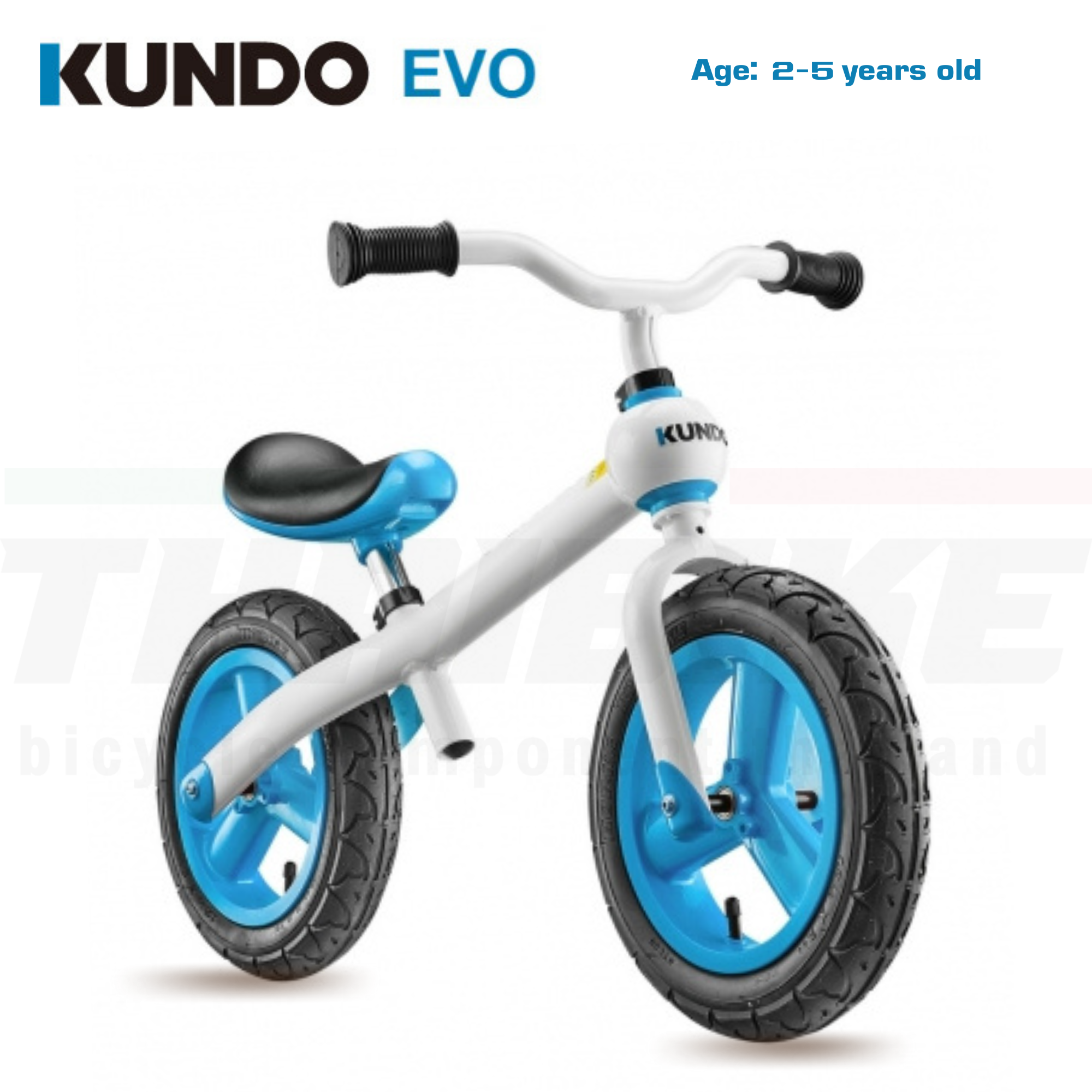 จักรยานบาลานซ์ไบค์ฝึกทรงตัว KUNDO EVO SPEED ขาไถตัวแข่ง