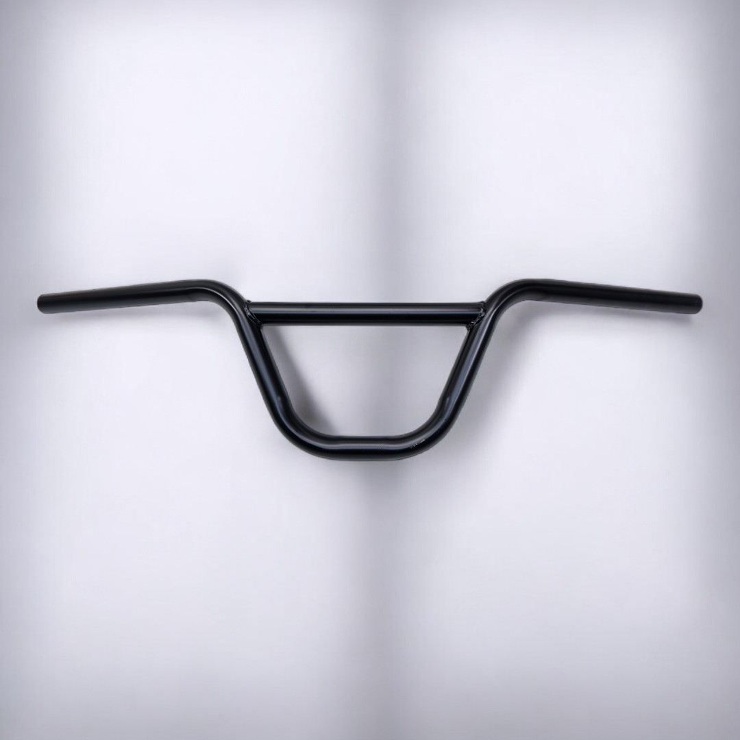 แฮนด์จักรยาน BMX คาดตรง ชุบดำ | ความยาว 680 / 720 มม. | เหล็กชุบแข็งแรง