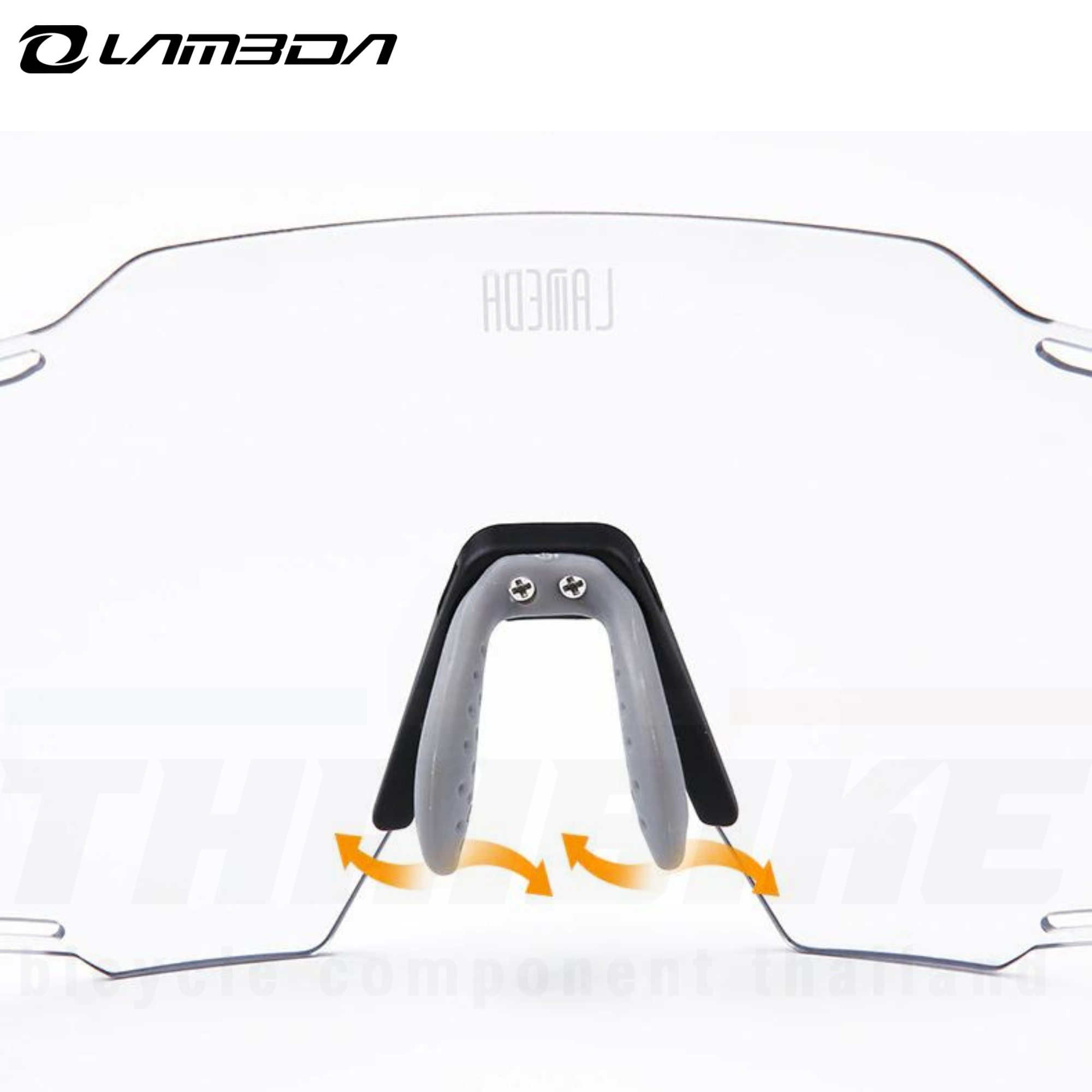 แว่นตาปั่นจักรยาน เลนส์ออโต้ เลนส์POLARIZE LAMEDA Cycling Glasses Anti-Ultraviolet Polarized