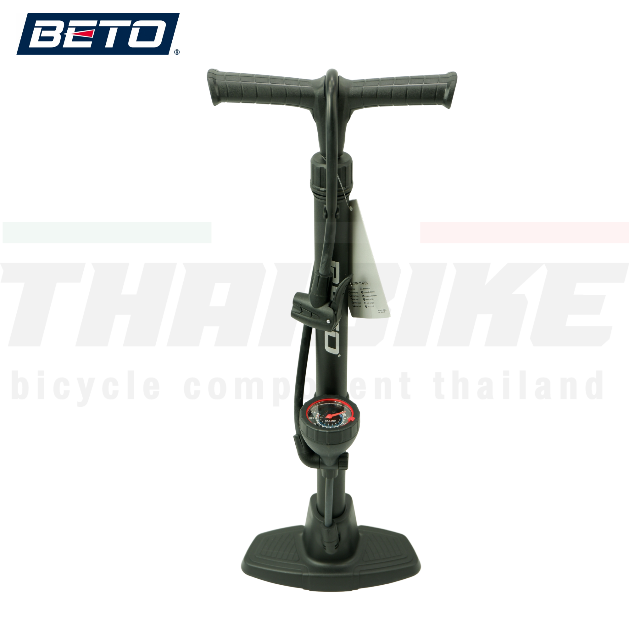 สูบจักรยาน มอเตอร์ไซต์ ตั้งพื้น BETO CMP 114pg1 สูบได้ทั้งสองหัว