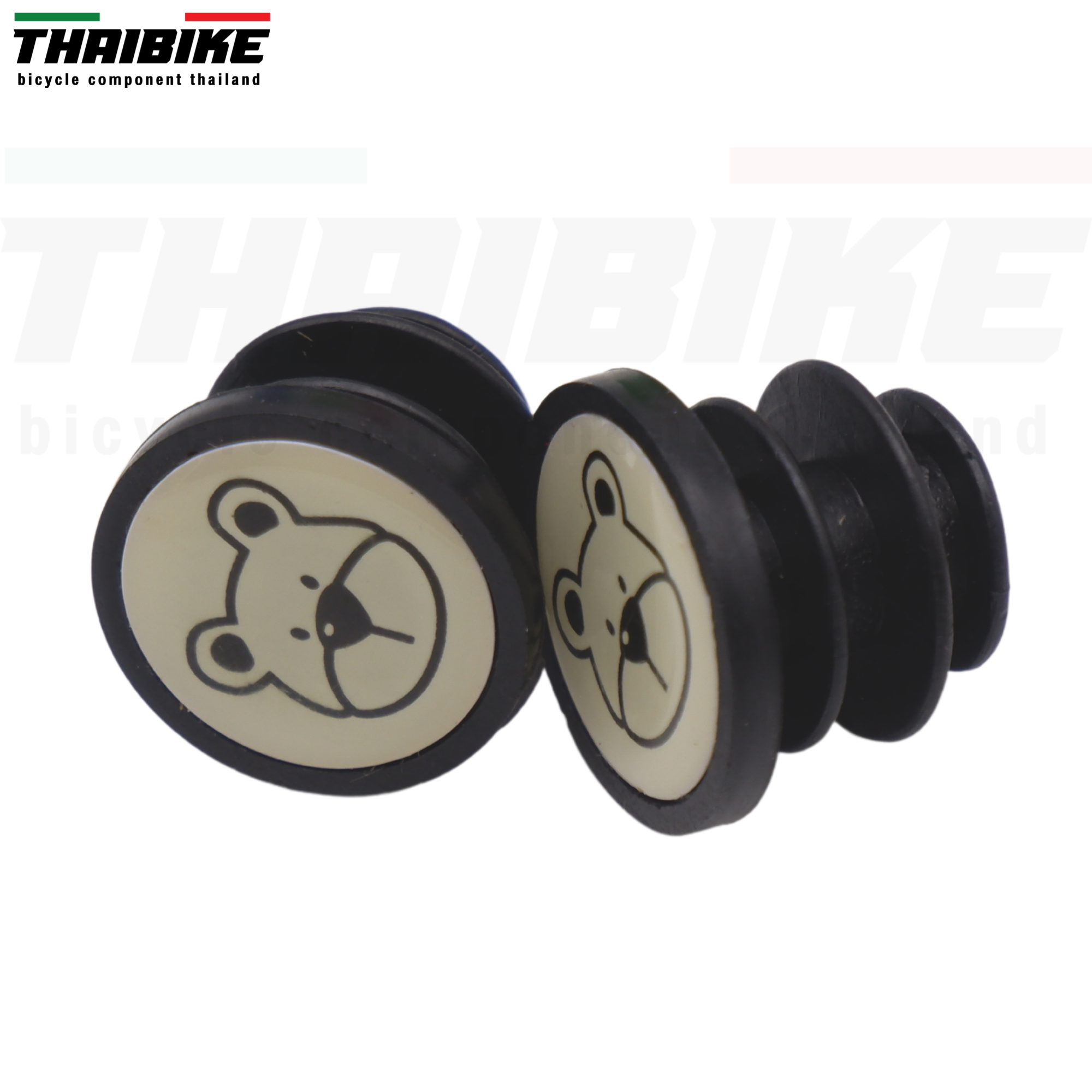 ปลอกแฮนด์จักรยานโฟม LINKBEAR แบบมีตัวล็อคปลายแฮนด์ THAIBIKE