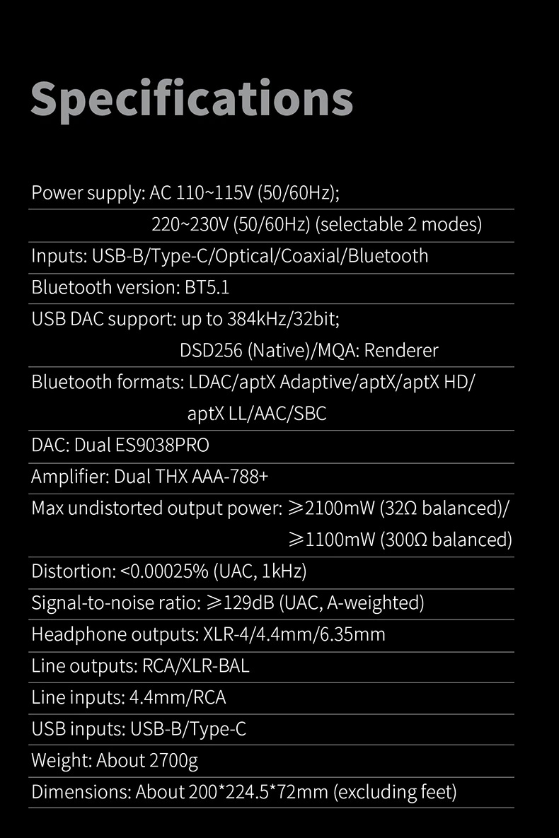 ขาย FiiO K9 PRO DAC/Amp ระดับเรือธง ประกันศูนย์ไทย