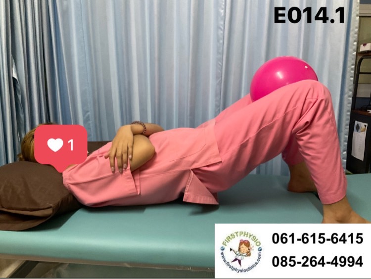 ลูกบอลกายภาพ ขนาด 25 cm. /ลูกบอลออกกำลัง /บอลกายภาพบำบัด (Fitball Mini)