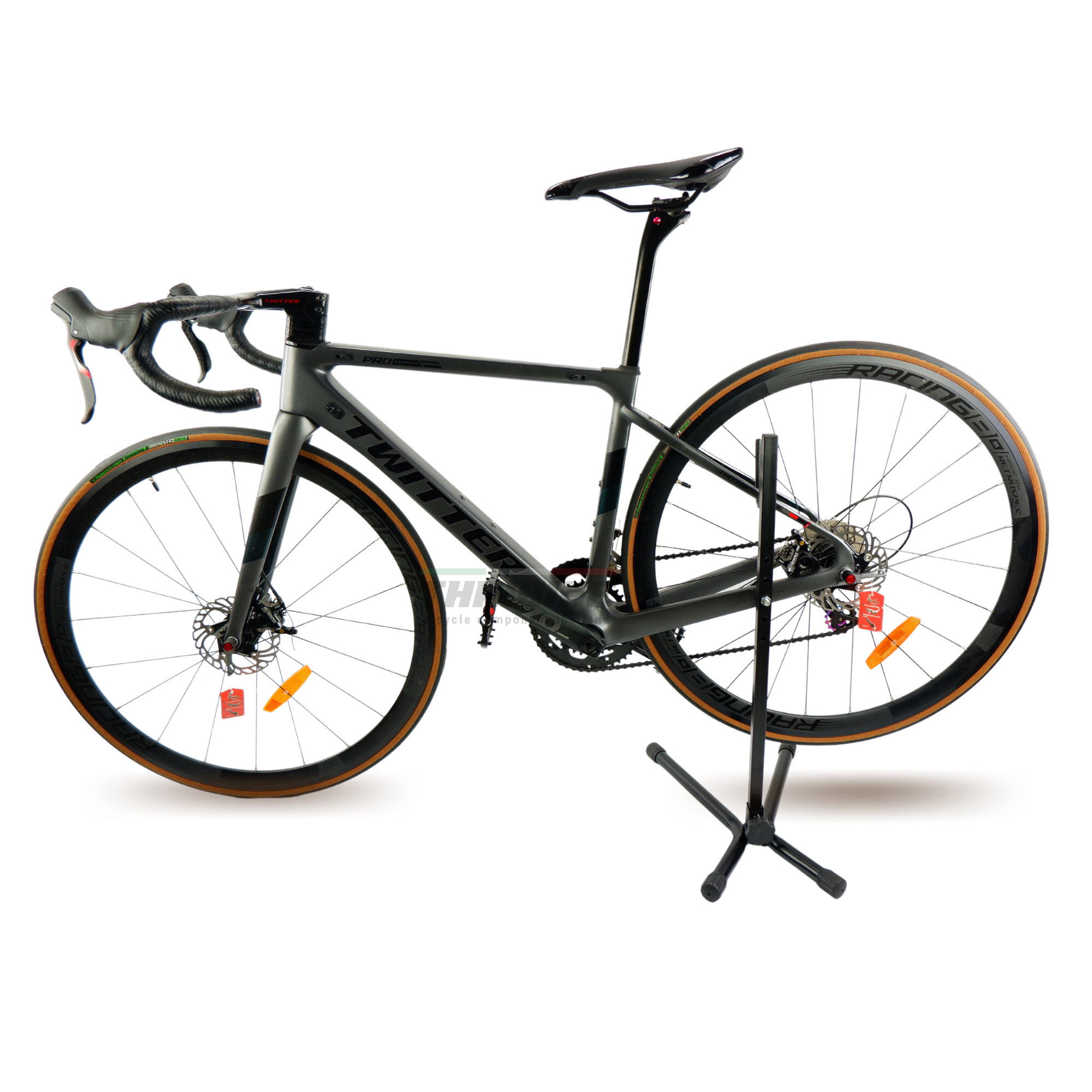 ขาตั้งเกี่ยวข้างจักรยาน FAST สำหรับล้อ 24 26 27.5 29 700C (งานไทย) ฐานใหญ่