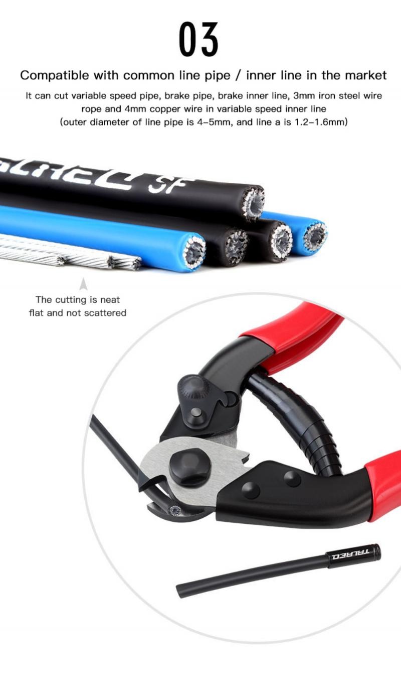 คีมตัดสายเบรคสายเกียร์จักรยาน สายนอก สายใน ยี่ห้อ TOOPRE TL-X15