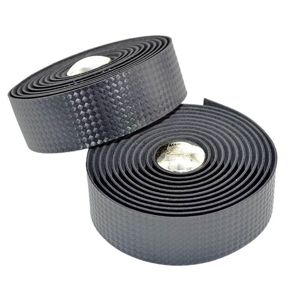 ผ้าพันแฮนด์จักรยานเสือหมอบลายคาร์บอน งานดี หนานุ่มมือ 2 ชิ้น ใช้ได้ 1 คัน