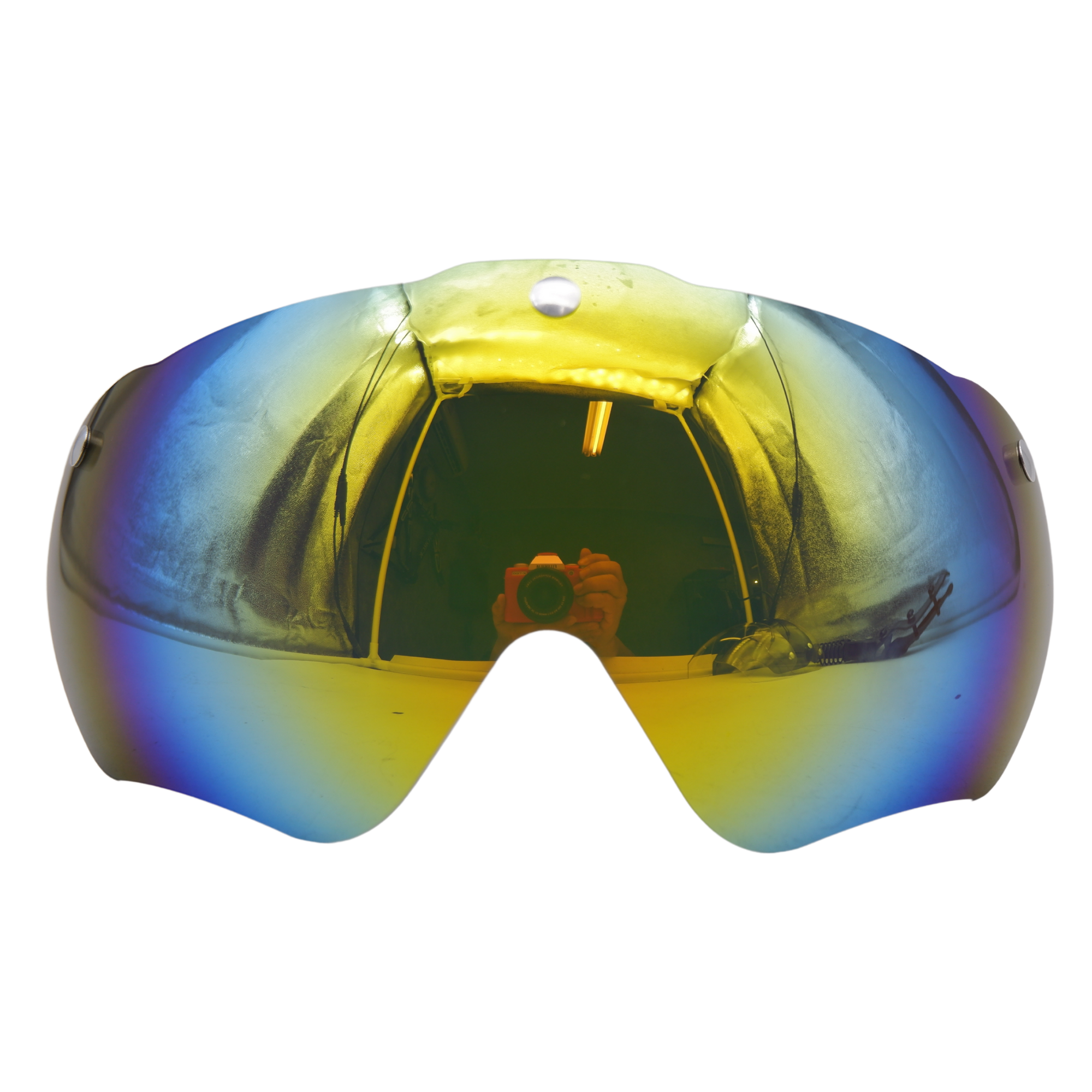 หมวกกันน็อคจักรยานมีแว่น THAIBIKE BOY SUPER D CIGNA หมวกแว่น หมวกจักรยาน