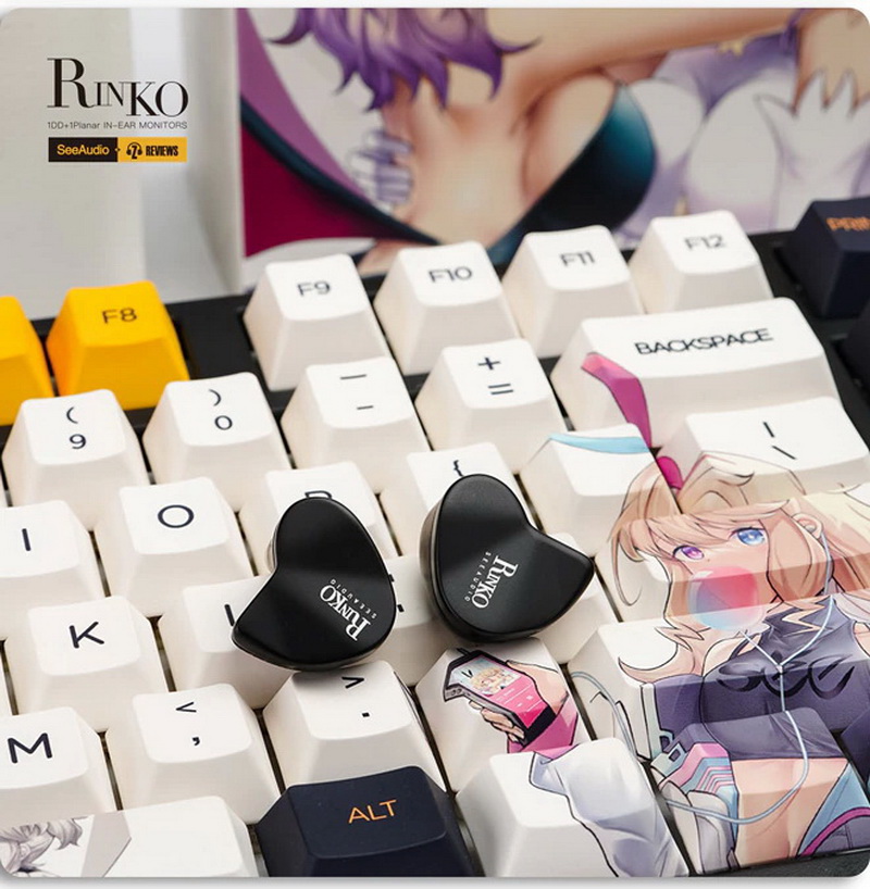 SeeAudio x Z Reviews Rinko หูฟัง 2 ไดรเวอร์ 1DD+1Planar ประกันศูนย์ไทย
