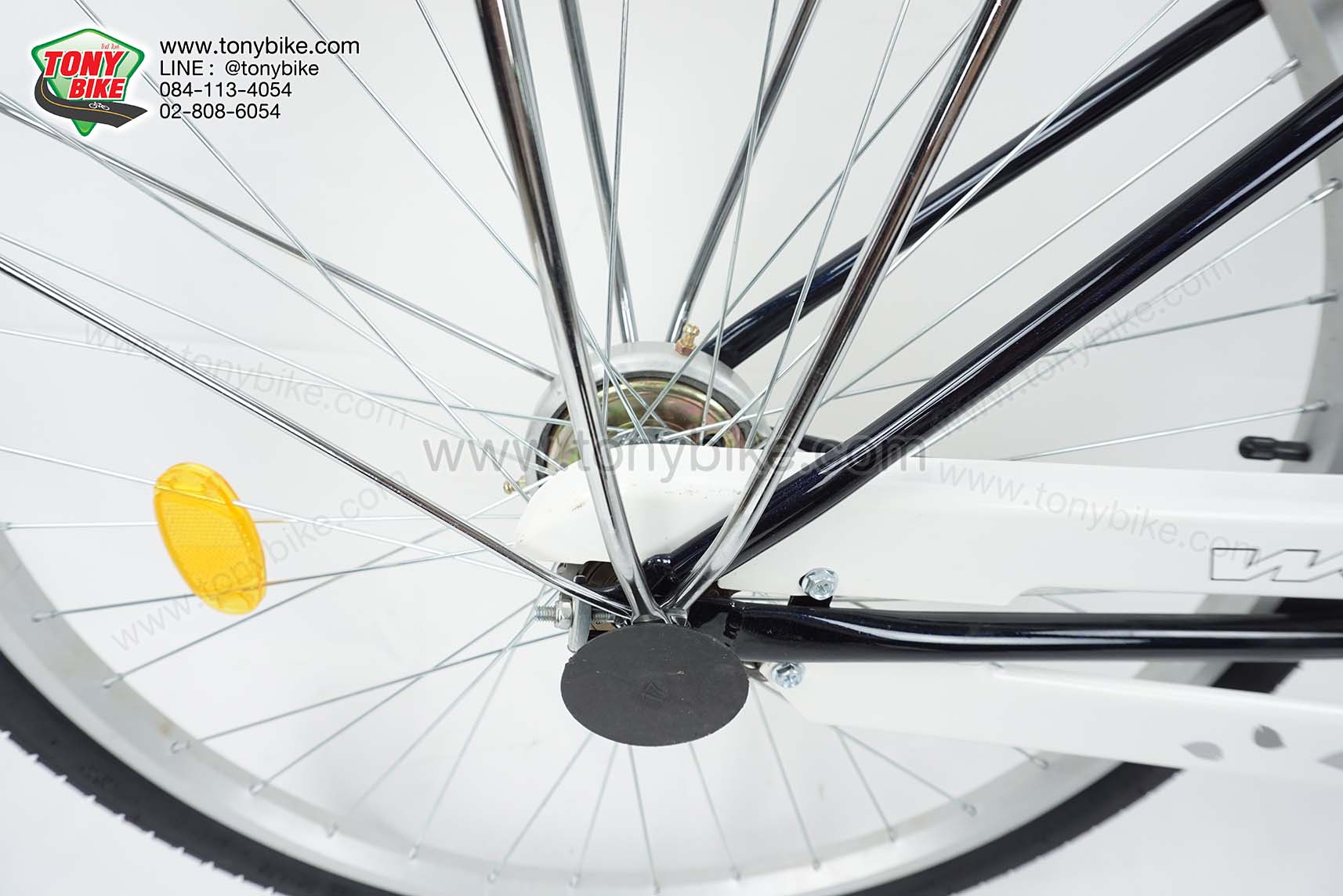 จักรยาน แม่บ้าน Wci รุ่น Leaf ล้อ 26" สีดำ