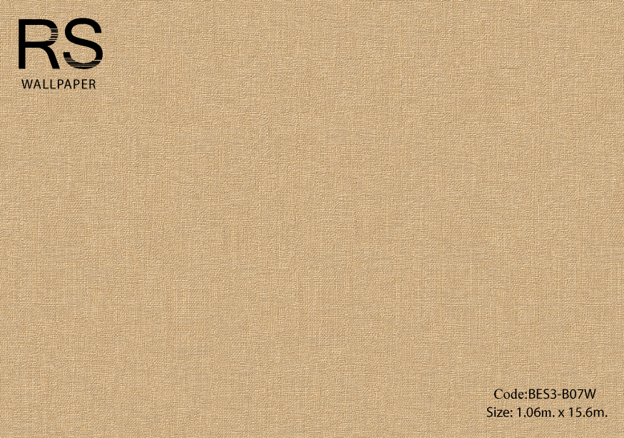 วอลเปเปอร์พื้นเรียบโทนสีน้ำตาลกาแฟ BES3-B07W