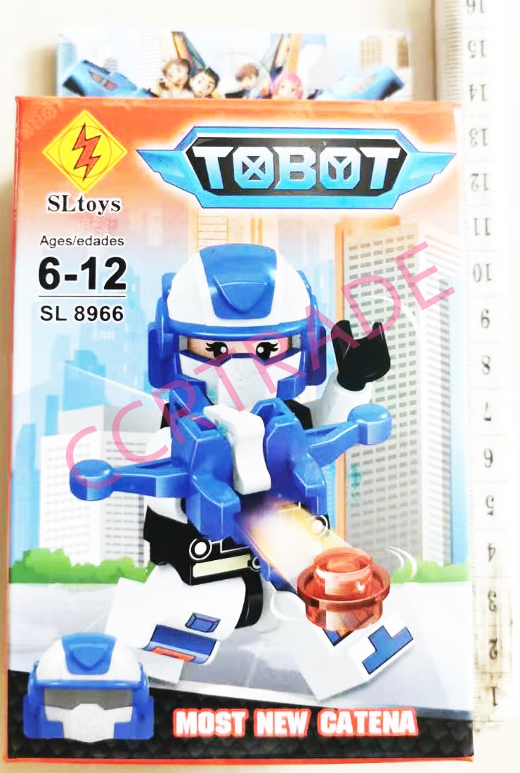 เลโก้ฮีโร่เรนเจอร์กล่อง คละ 8 แบบ 8x14.5 ซม.