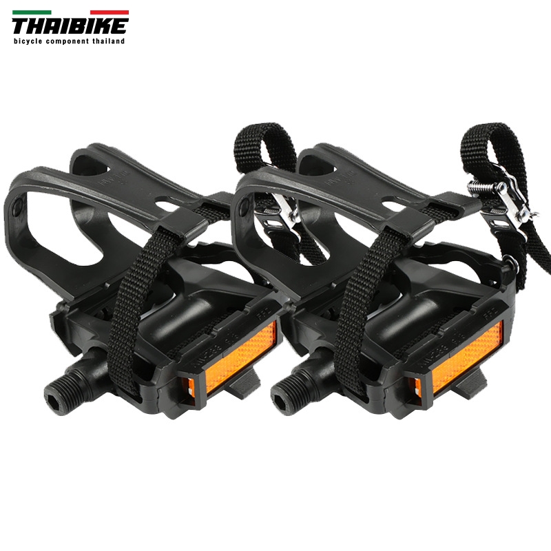 บันไดจักรยานพร้อมตะกร้อ THAIBIKE M001 บันไดเสือหมอบ เสือภูเขา แกนใหญ่