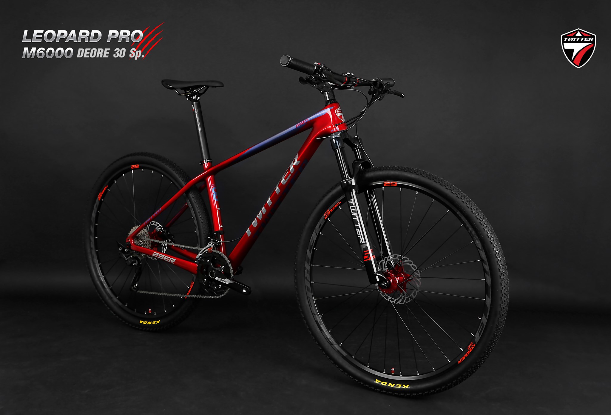 จักรยานเสือภูเขา TWITER รุ่น LEOPARD PRO M6000 ล้อ 29 นิ้ว