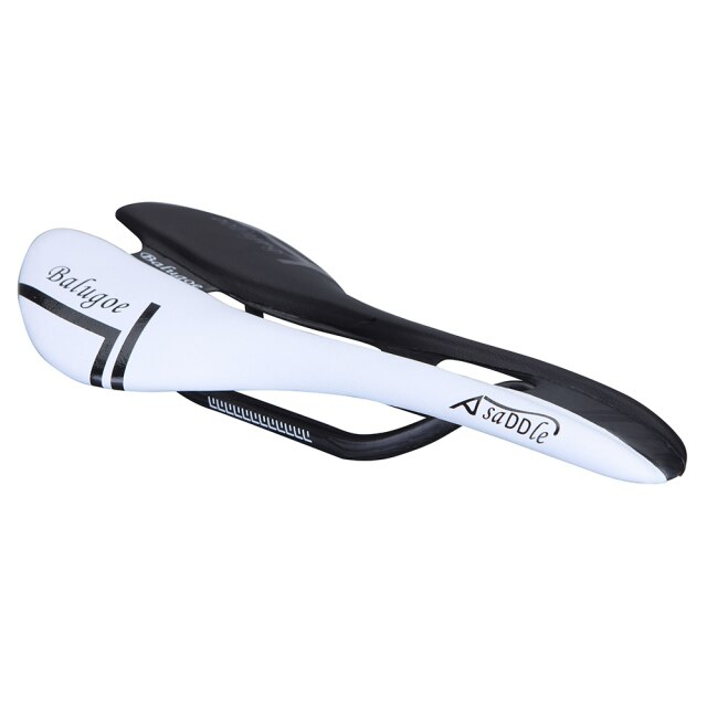 อานจักรยานราง คาร์บอน หุ้มหนัง BALUGOE EC90 New Carbon Bike Saddle