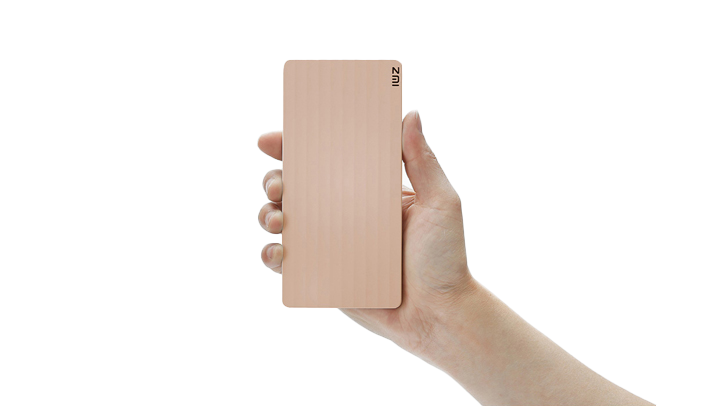 ขาย xiaomi zmi 10000 mAH power bank แบตสำรองอัจฉริยะดีไซน์ใหม่ ชาร์จเร็วมาก