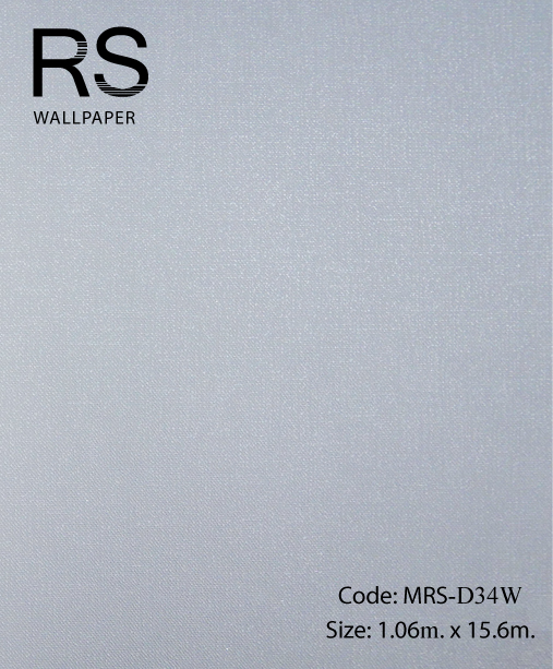 วอลเปเปอร์พื้นสีเทาอ่อน MRS-D34W
