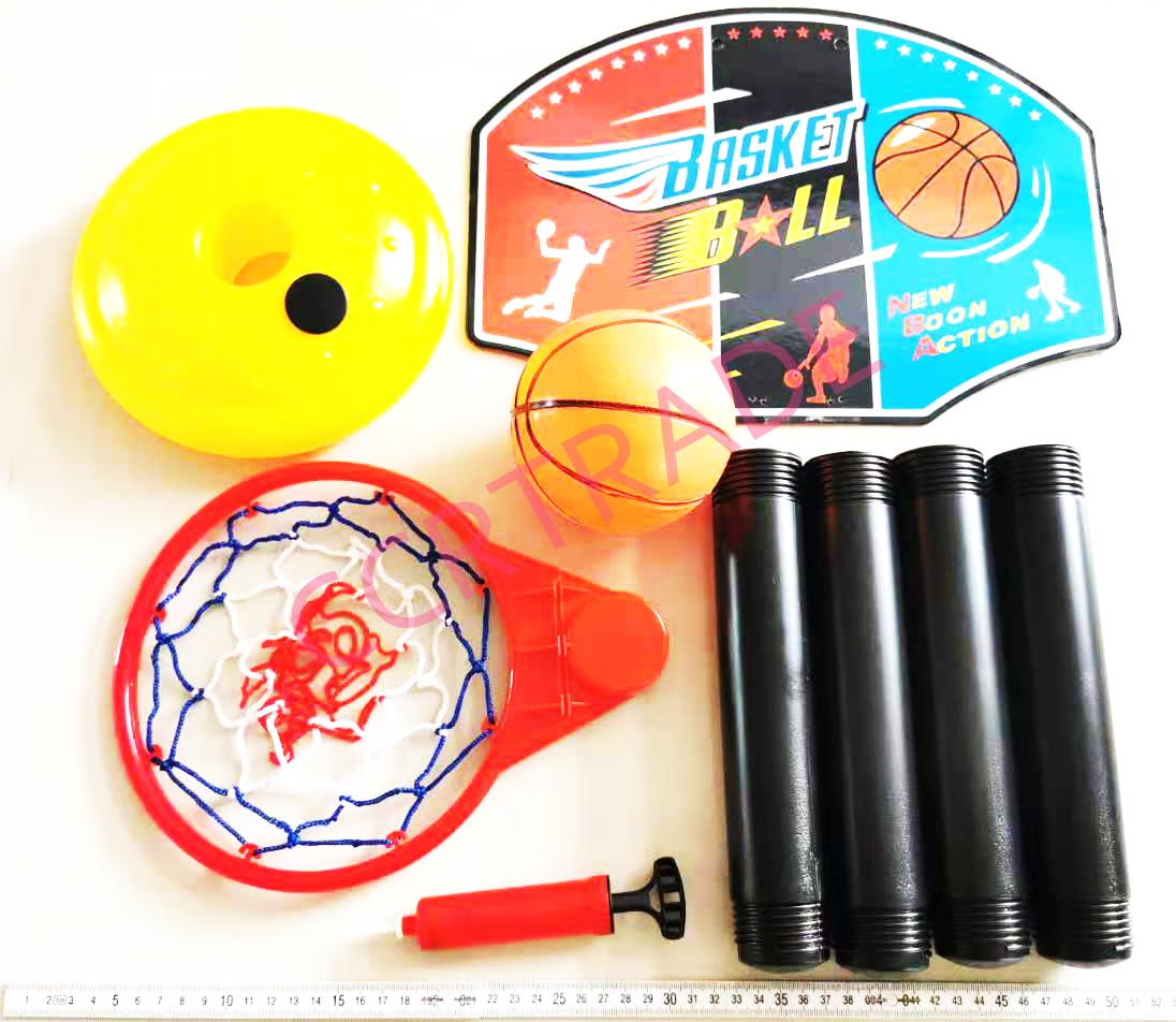 เซ็ทแป้นบาสสุดเท่+ลูกบาสกล่องใหญ่ 30x38 ซม.(1x3)