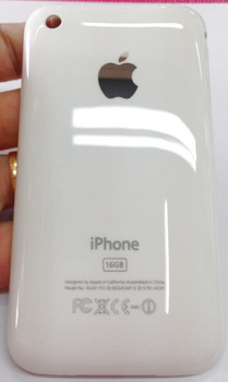 ฝาหลังไอโฟน 3G สีขาว ขนาดความจุตัวเครื่อง 16 GB (ส่งฟรี)