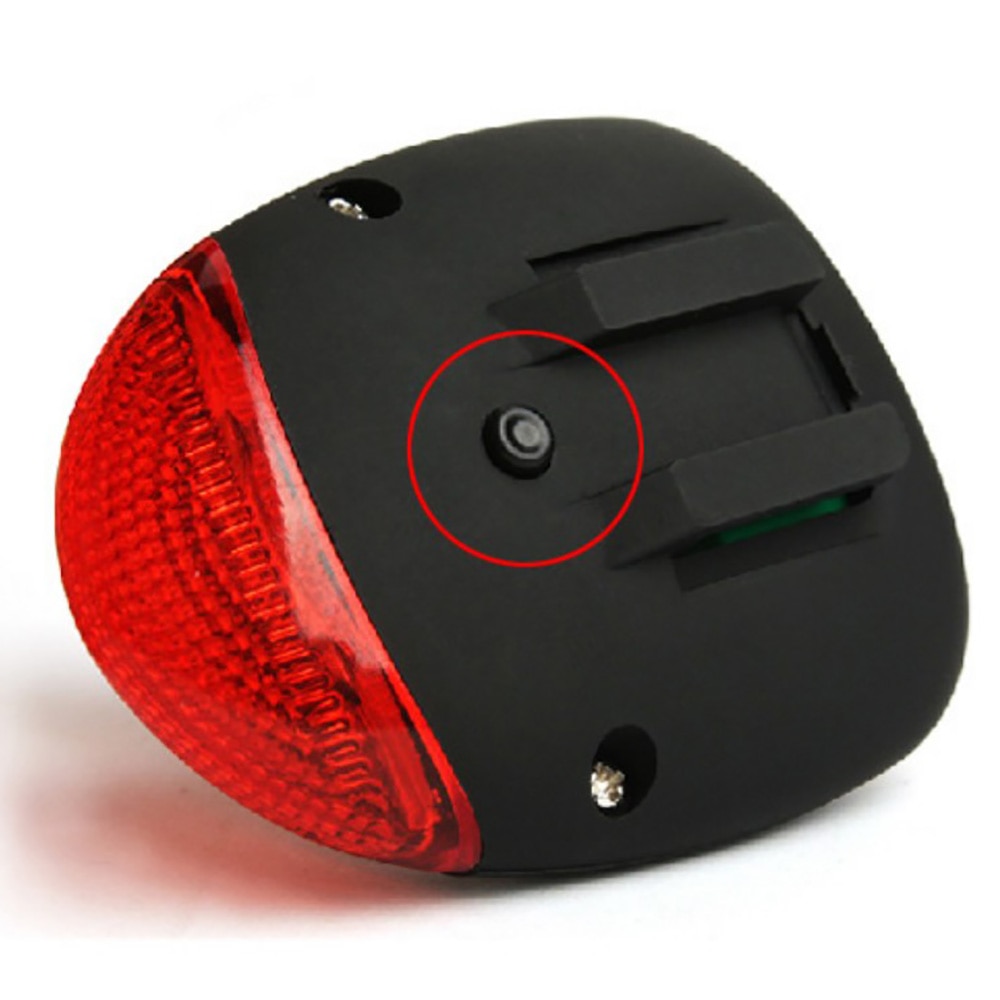 ไฟท้ายโซล่าเซล ติดจักรยาน ไม่ต้องใส่ถ่าน ไม่ต้องชาร์จ ไฟท้ายจักรยาน