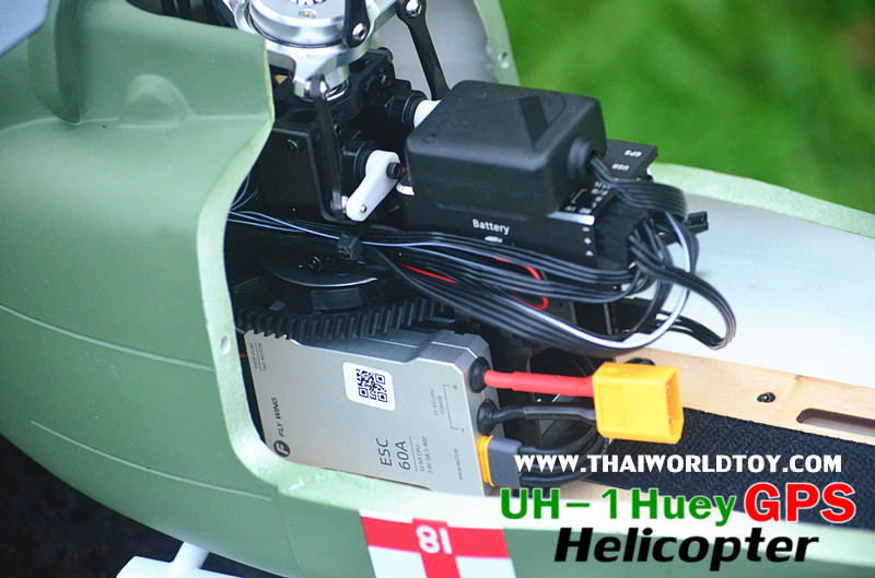 ๊็UH-1 Huey GPS Helicopter 450 FLywing+H1