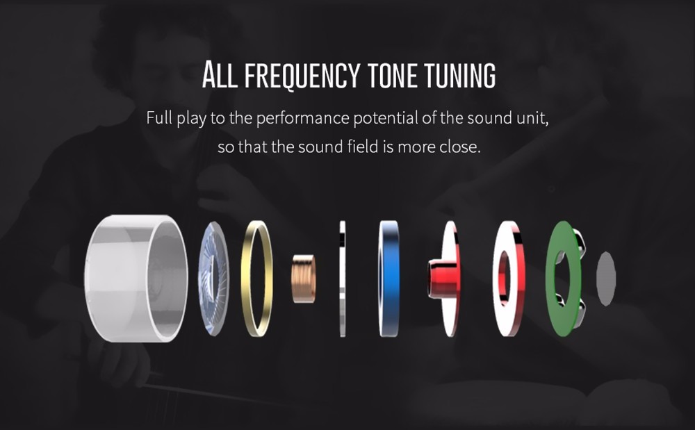 ขาย KZ ED12 หูฟังแบบ Sport ถอดสายได้ รูปทรง 3 มิติ เบสลึก เสียงคมชัดทุกย่าน