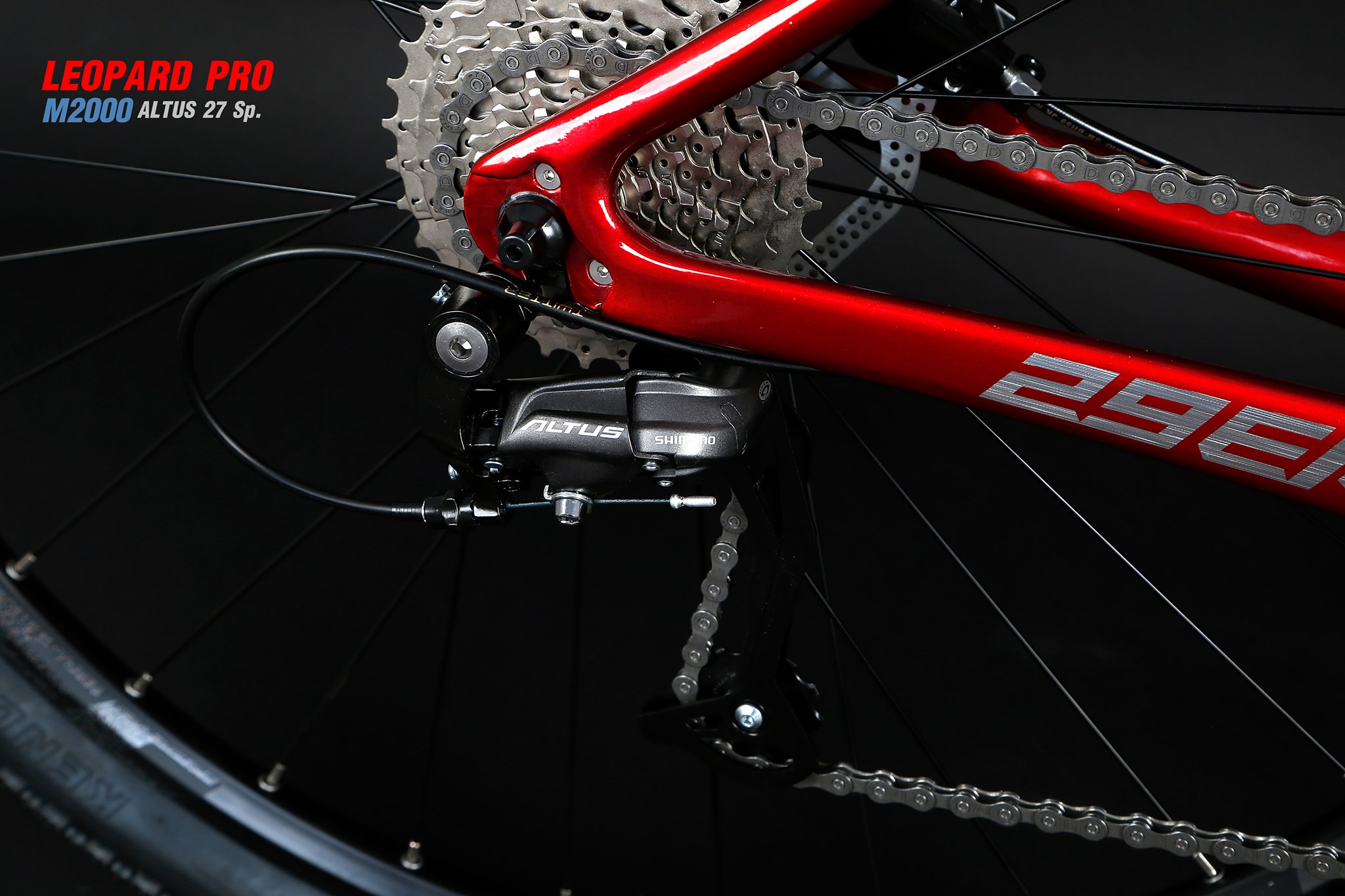 จักรยานเสือภูเขาคาร์บอน รุ่นใหม่จาก Twiter Bike รุ่น LEOPARD PRO M2000