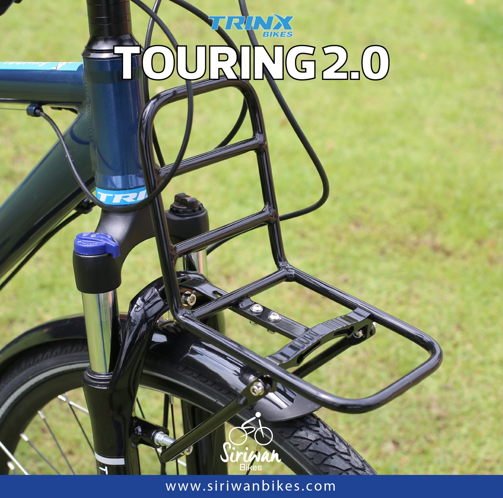 TRINX : TOURING 2.0 เฟรมอลูมิเนียม Shimano 27 สปีด ดิสเบรคน้ำมัน
