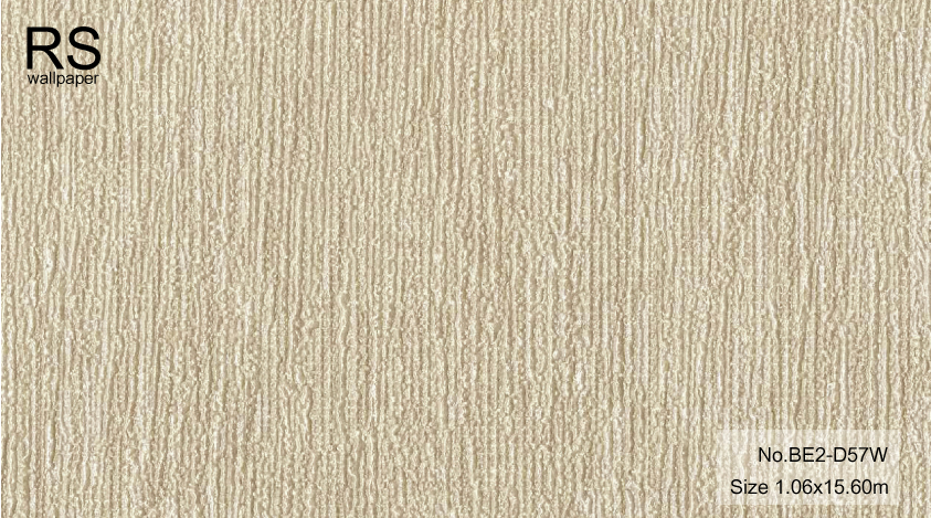 วอลเปเปอร์ สีน้ำตาลอ่อน No.BE2-D57W