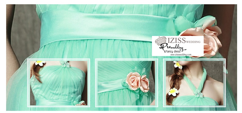 ฺBM0104 - พรีออเดอร์ ชุดเพื่อนเจ้าสาวราตรียาวสีเขียวมินท์