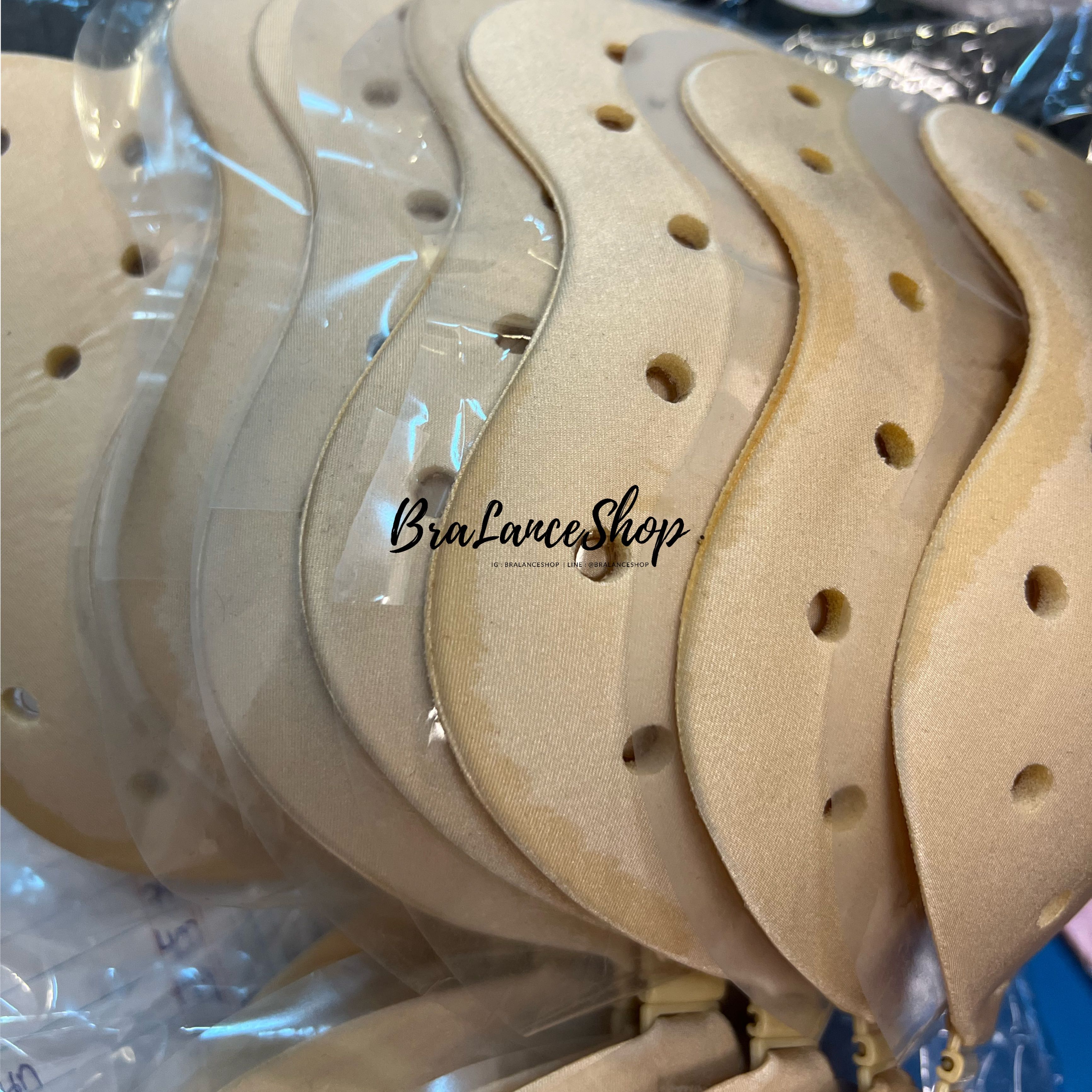 BLS✿J19 บราปีกนกแบบมีรูระบายอากาศ