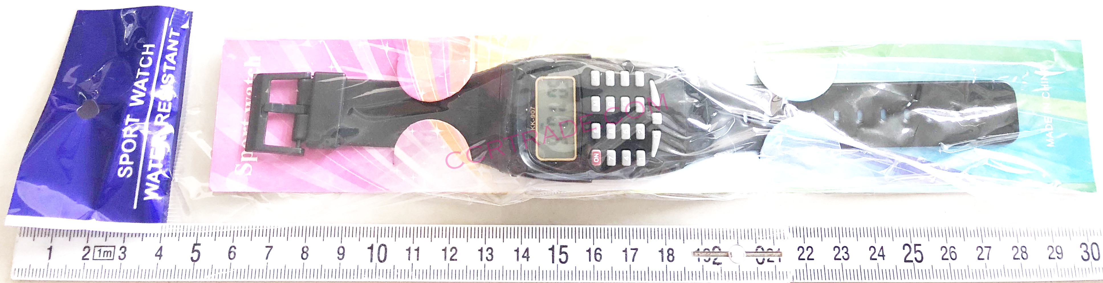 นาฬิกาเครื่องคิดเลข 22 ซม.(ใช้งานได้จริง!!)