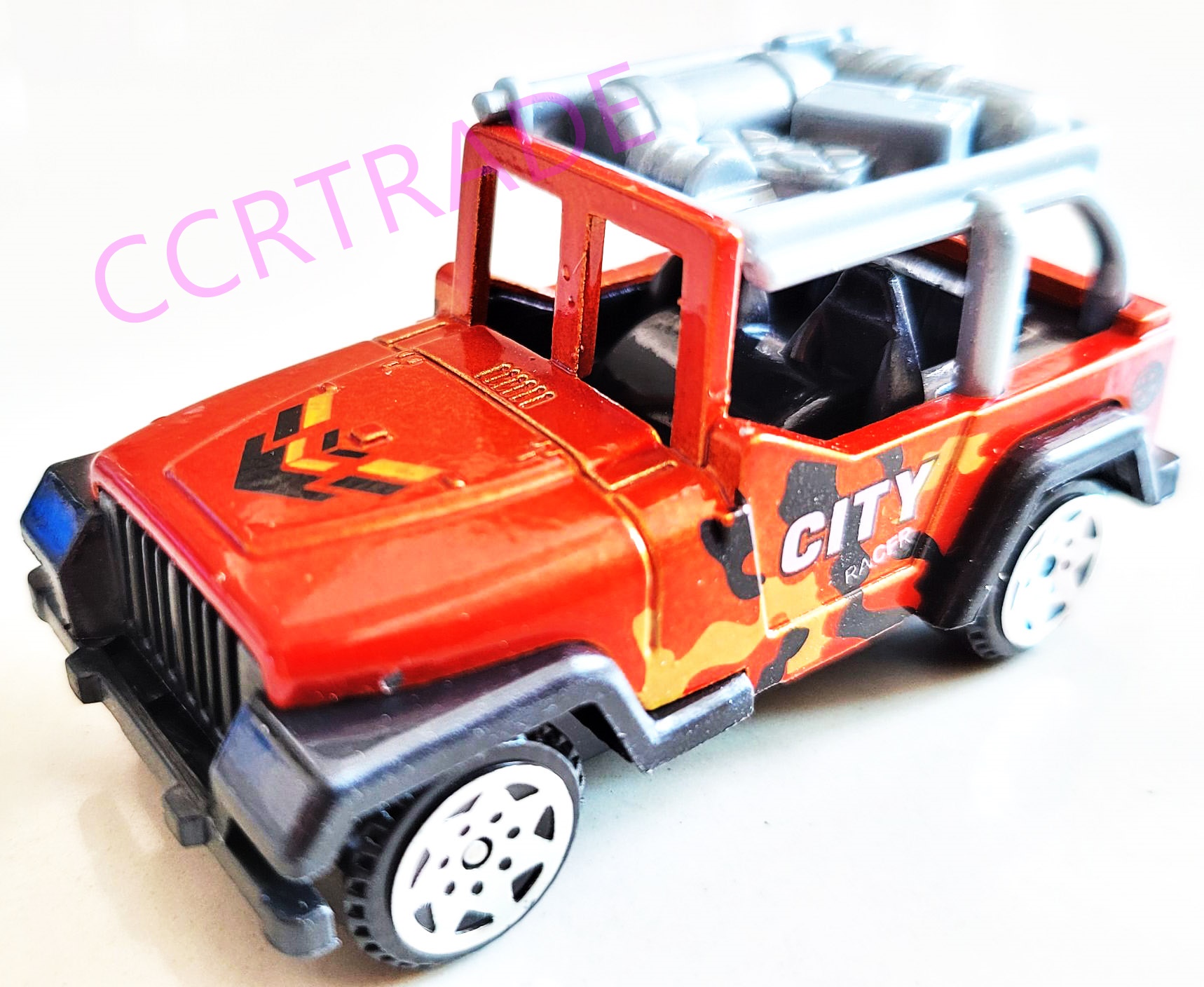 รถเหล็กสีสดคละแบบกล่อง 29.5 ซม.