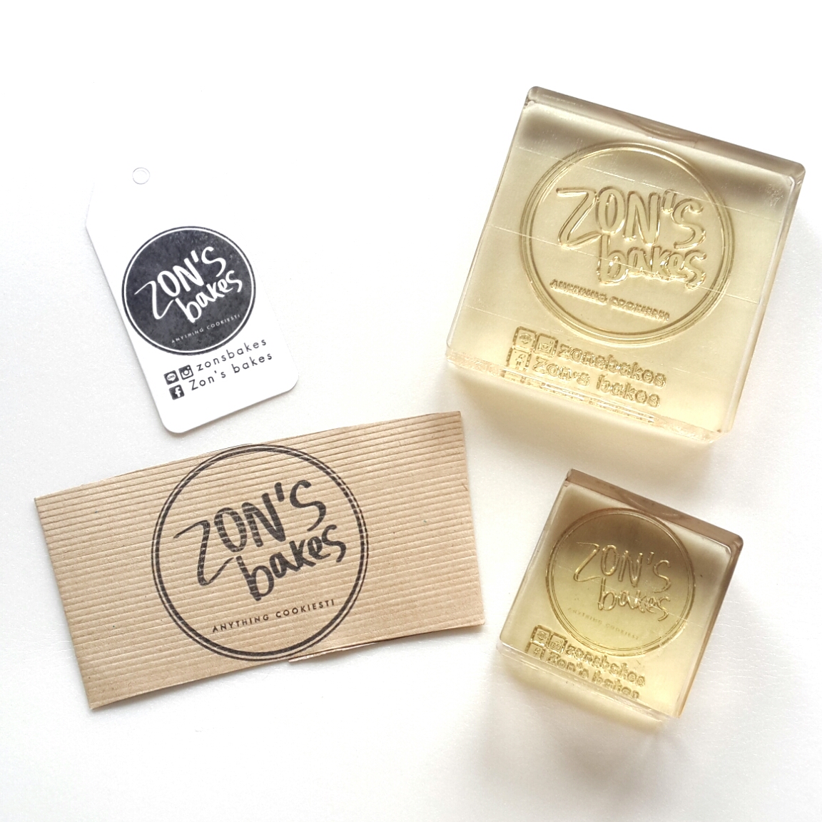 ผลงานออกแบบตรายาง ตราปั๊มใส