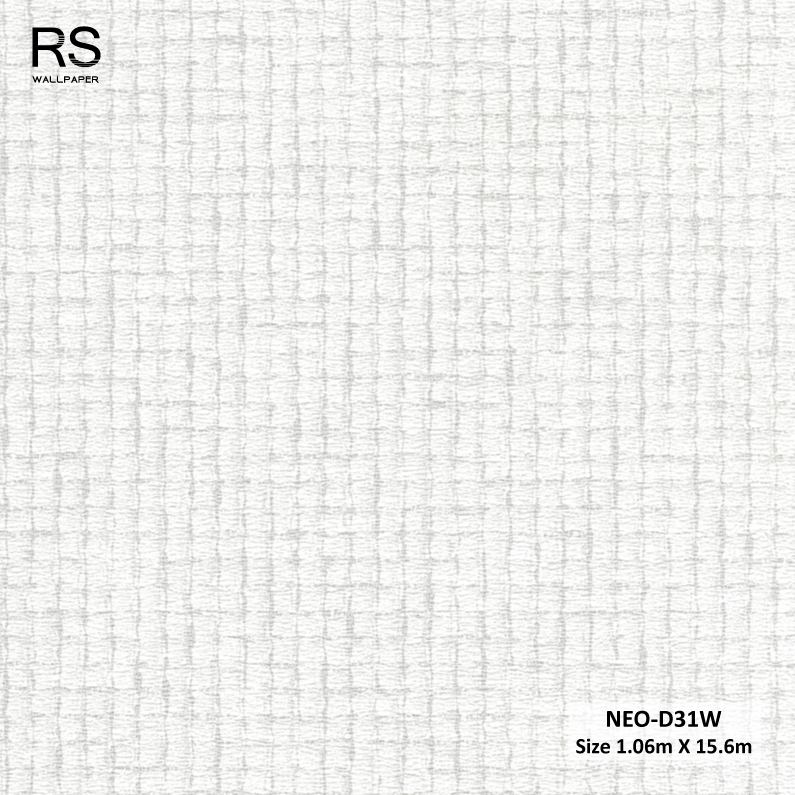 วอลเปเปอร์ สีเทาอ่อน NEO-D31W