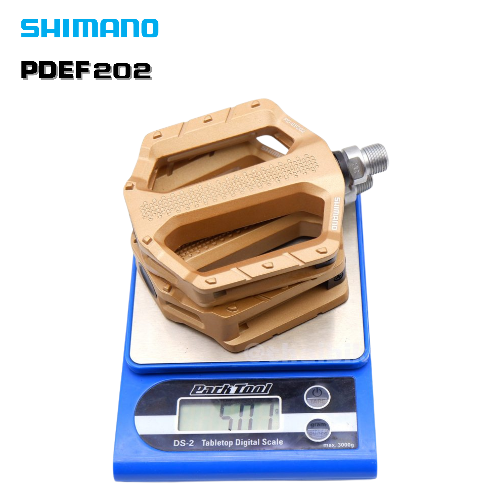 บันไดจักรยานเสือภูเขา เสือหมอบ SHIMANO FLAT, PD-EF202/PD-EF102