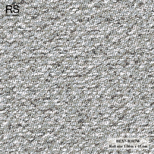วอลเปเปอร์ ลายเม็ดทรายสีเทาดำ BES7-B107W